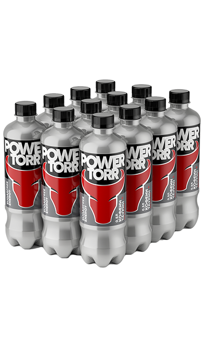 Энергетический напиток Power Torr Neon Sugarfree Energy, 0,5 л, 12 шт